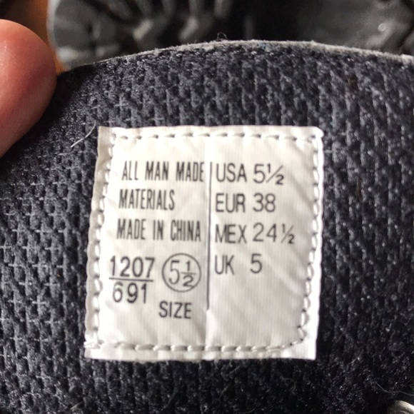 Mens Original Rugged Outback Work Boots Black size 5.5 - Picture 8 of 11